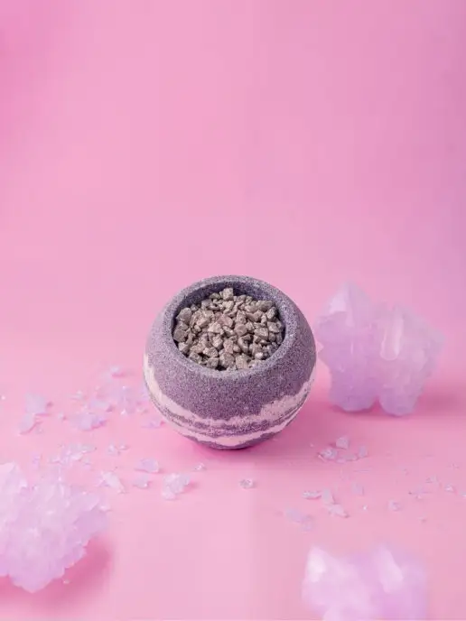 Bomb Master Бомбочка с шиммером и морской солью, фиолетовый, фото 2