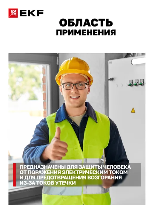 EKF Дифавтомат 40А (C) 30мА, тип AC, 2P, 6кА, АД-2 PROxima, серый, фото 2