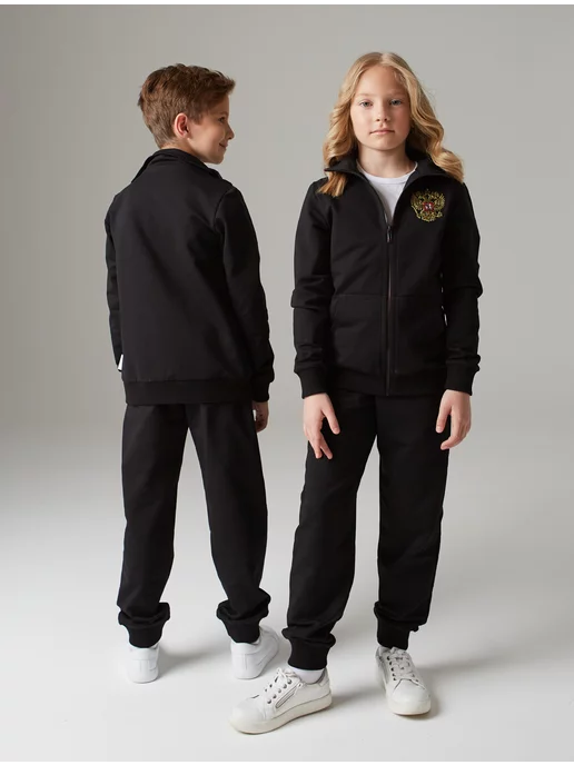 SPORTIKIDS Костюм спортивный для физкультуры на молнии, вариант, фото 2
