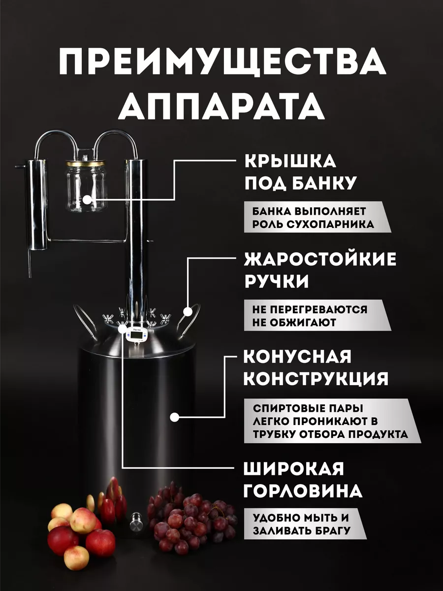 Самогонный аппарат Шведка ULVIC 23431423 купить в интернет-магазине  Wildberries