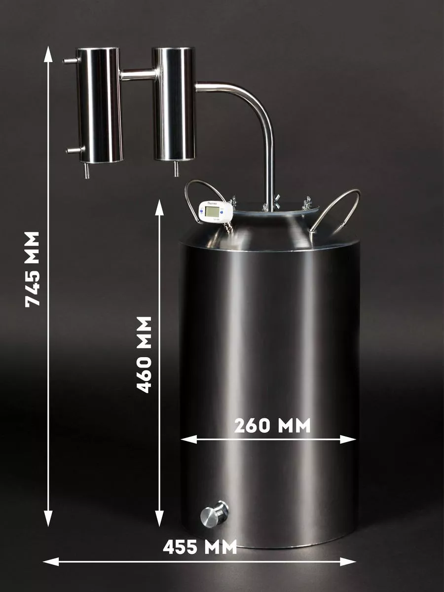 Дефлегматоры и моно-колпачковые колонны для самогоноварения в магазине Самовары.рус