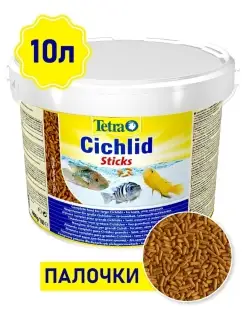 Cichlid Sticks корм для рыб аквариумных, 10 л (палочки) TETRA 23470101 купить за 5 947 ₽ в интернет-магазине Wildberries