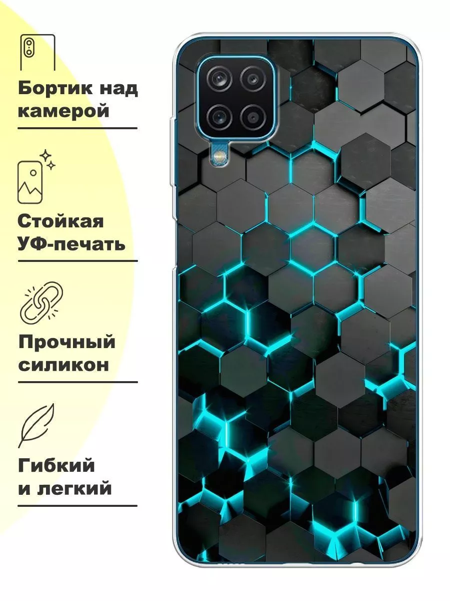 Чехол на Samsung Galaxy A12 / Samsung M12 с принтом Samsung 23627185 купить  за 369 ₽ в интернет-магазине Wildberries