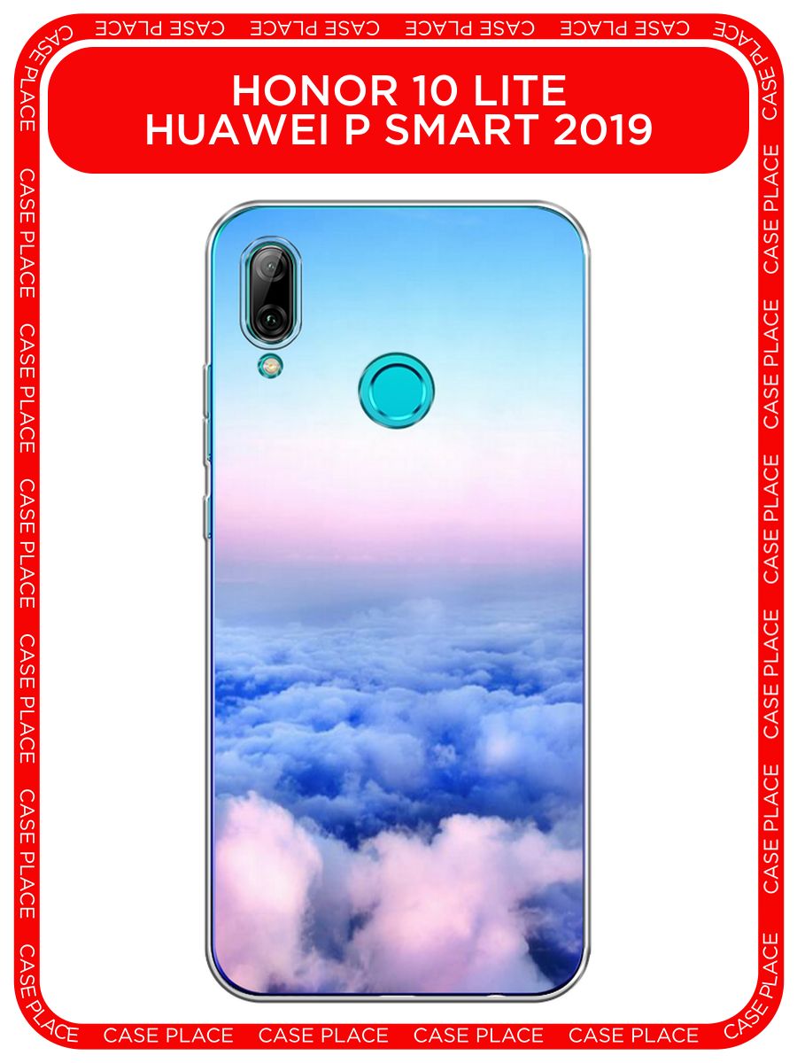 Чехол на Honor 10 Lite / Huawei P Smart 2019 с рисунком Huawei 23656023  купить за 249 ₽ в интернет-магазине Wildberries