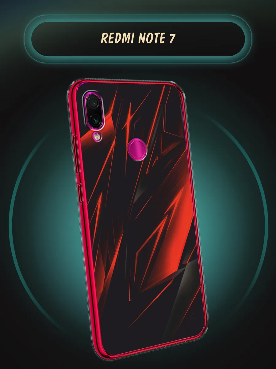 Чехол на Xiaomi Redmi Note 7 с рисунком Xiaomi 23656067 купить за 289 ? в  интернет-магазине Wildberries