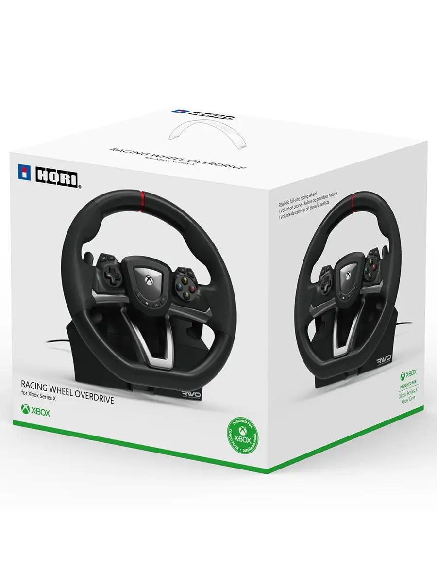 Xbox Series X/S Руль Hori Racing Wheel Overdrive XboxOne/Xbox Series X,  Xbox Series S/ПК (AB04-001U) Hori 23672053 купить в интернет-магазине  Wildberries