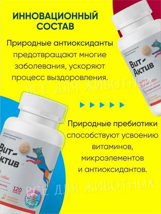 Вит-Актив Витаминно-минеральный комплекс для собак для иммунитета, вариант, фото 4