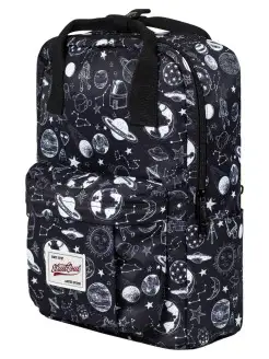 Сумка-рюкзак городской тканевый с принтом космос Street Soul 23869803 купить за 2 231 ₽ в интернет-магазине Wildberries
