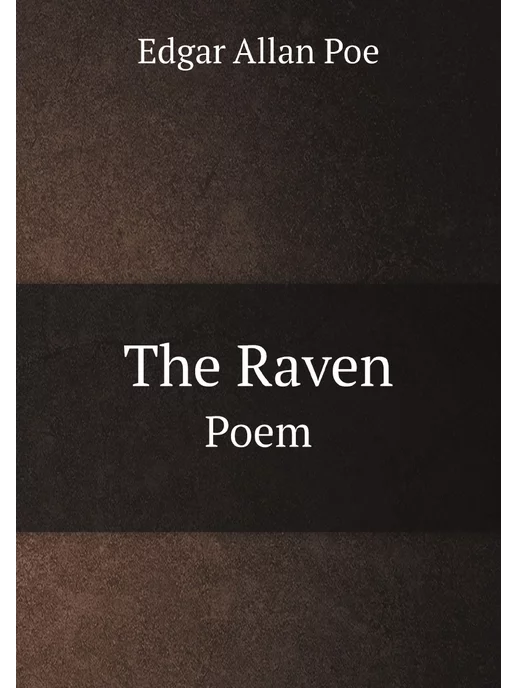 Нобель Пресс The Raven. Poem