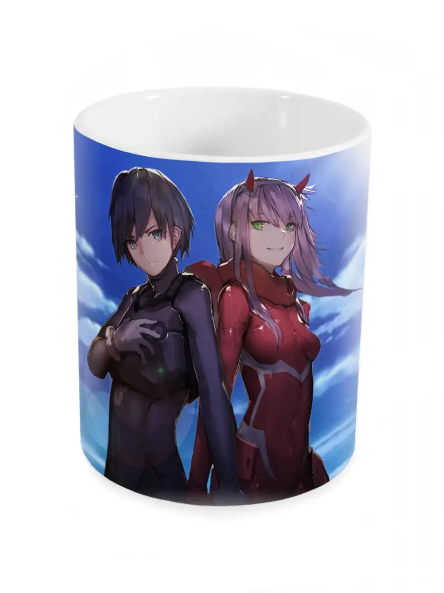 Кружка подарочная Милый во Франксе Darling in the Franxx ВТренде 24417663  купить за 317 ₽ в интернет-магазине Wildberries