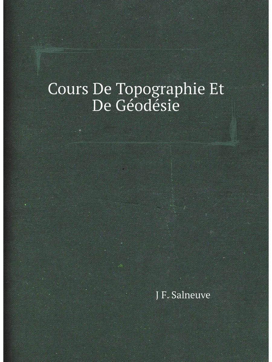 Cours De Topographie Et De Géodésie