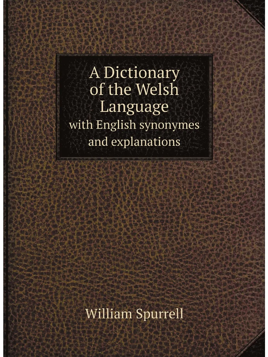A Dictionary of the Welsh Language. with English syn...