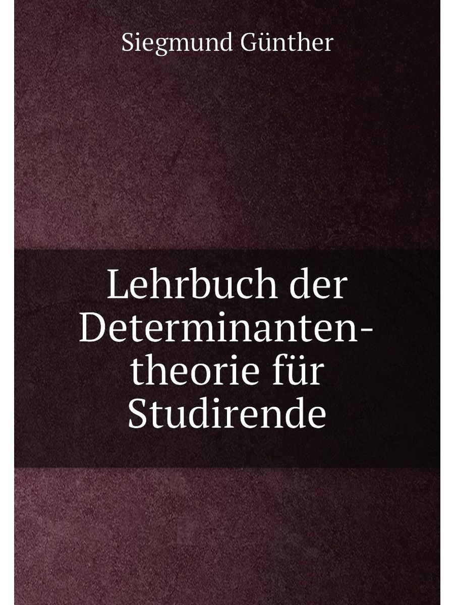 Lehrbuch der