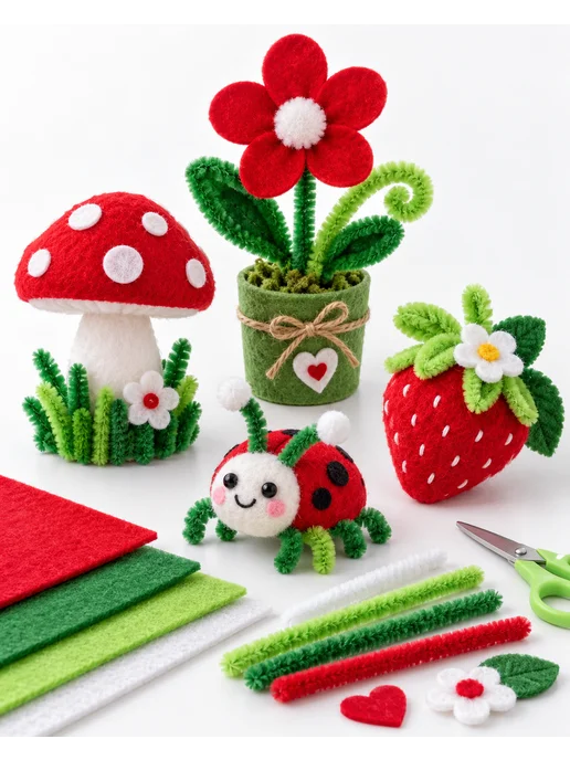Magic 4 Hobby Фетр для рукоделия мягкий 1 мм 10 шт, 10 шт, фото 3