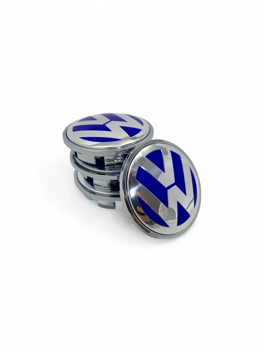 VS-Garage Колпачки на колеса 65 мм Volkswagen 4шт синие, 4 шт, фото 5