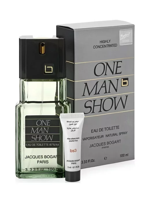 Jacques Bogart One Man Show духи 100 мл + крем Оригинал, 100 мл, фото 2