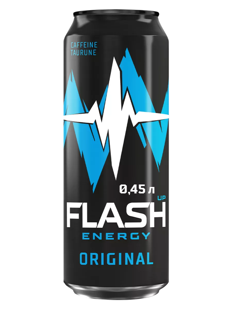 Flash Up Energy Original, энергетик, 24 банки х 0,45 л Flash Up 24825386  купить за 1 611 ₽ в интернет-магазине Wildberries