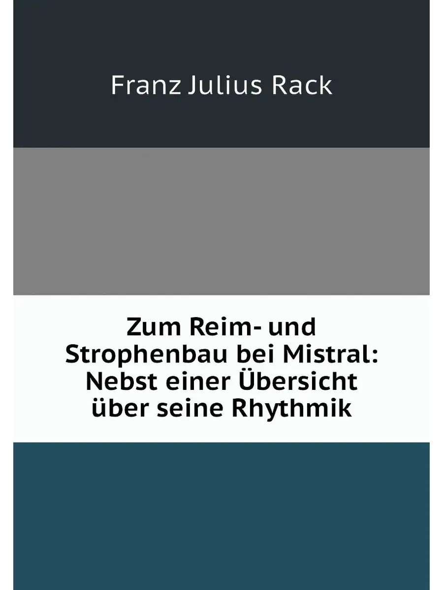 Zum Reim- und Strophenbau bei...