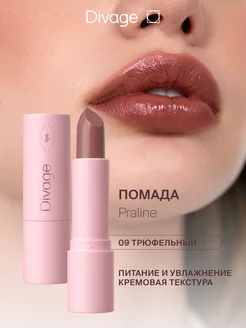 Помада для губ кремовая Praline, Тон 09 трюфельная DIVAGE 25152462 купить за 365 ₽ в интернет-магазине Wildberries