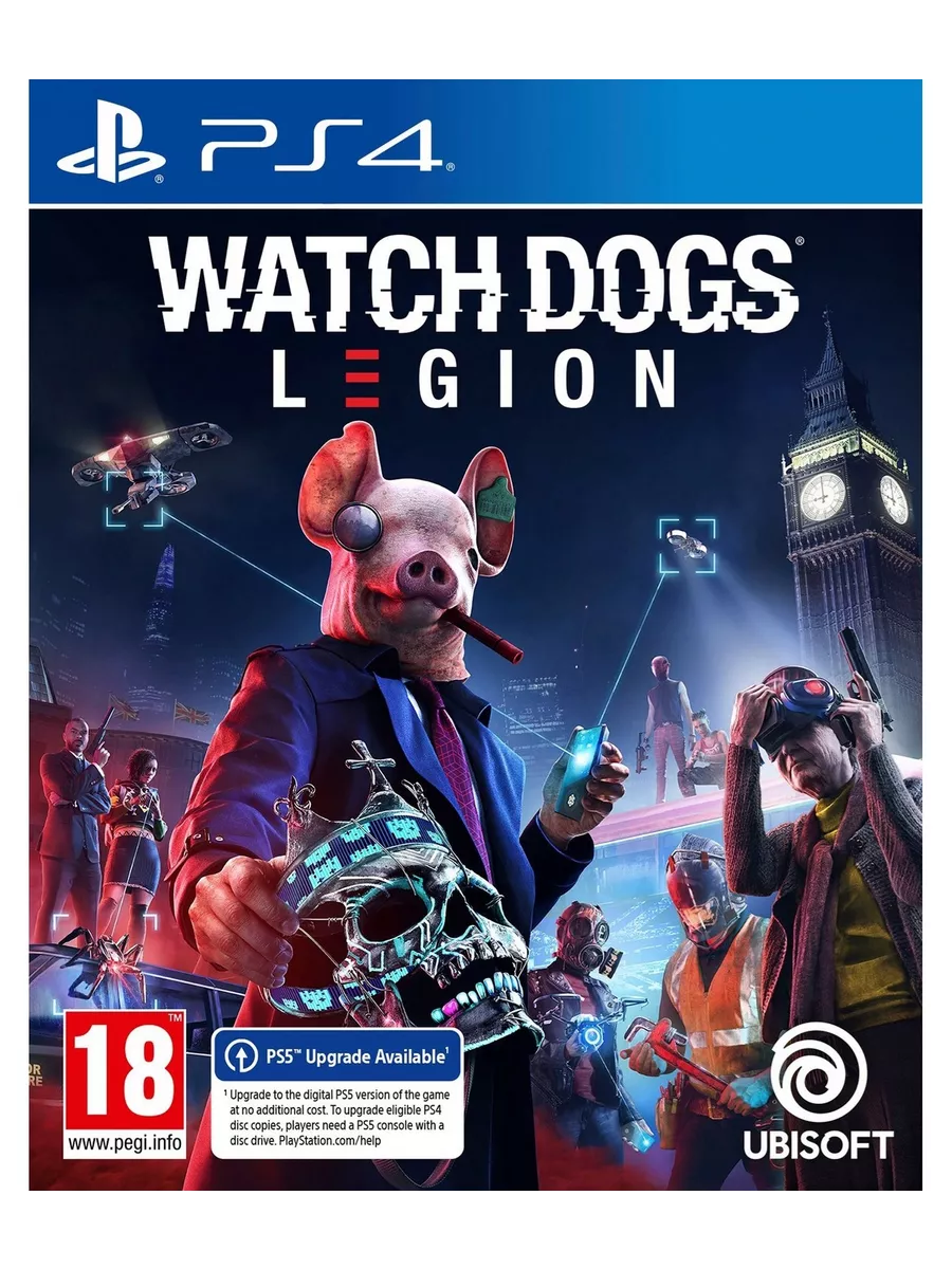 Watch Dogs: Legion (PS4, русская версия) Ubisoft 25158694 купить в интернет- магазине Wildberries