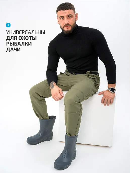 EVASHOES Резиновые сапоги без утеплителя, серый, фото 4