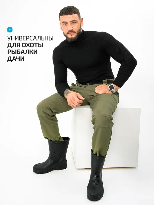EVASHOES Резиновые сапоги без утеплителя, черный, фото 2
