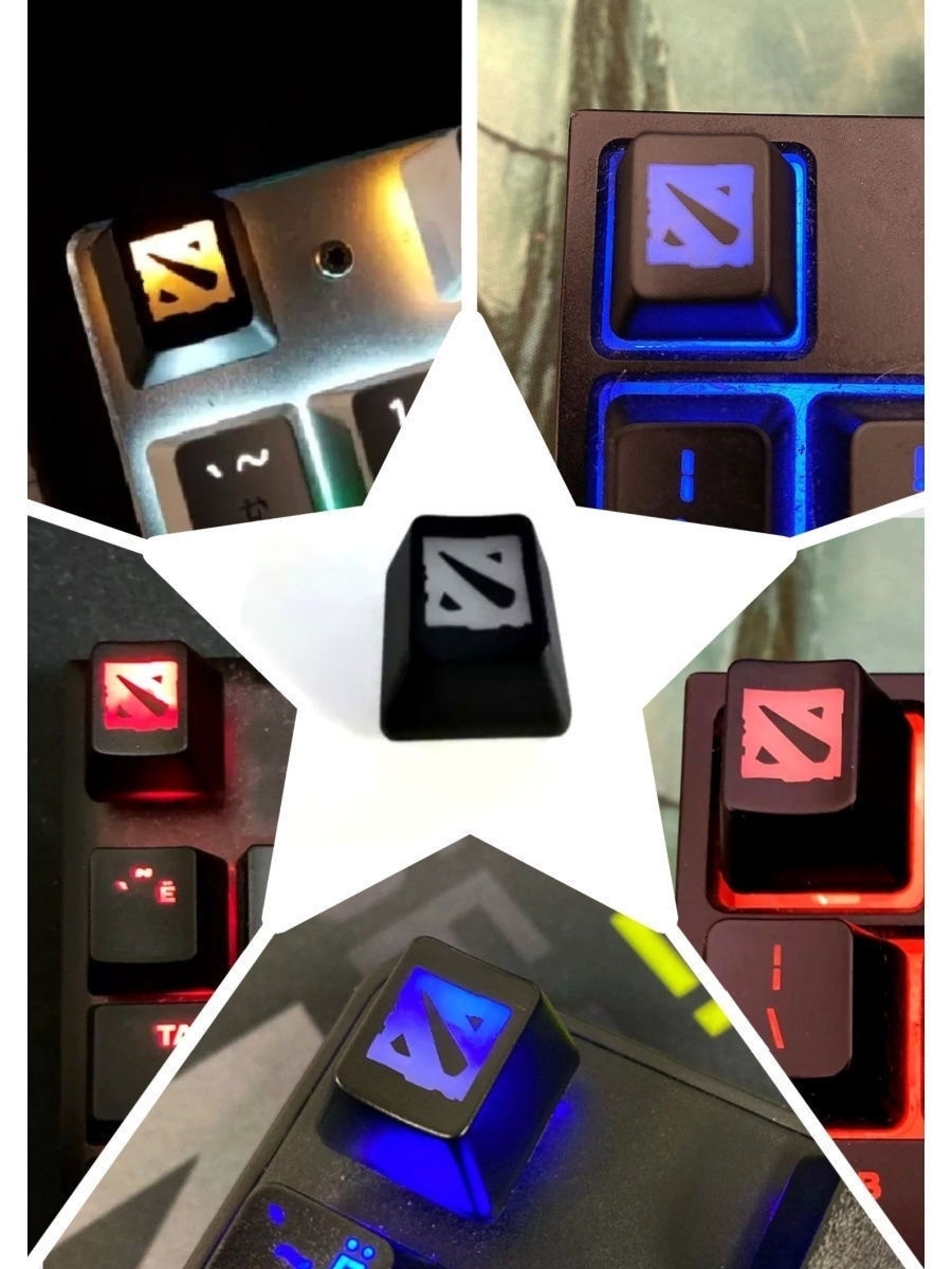 Кейкапы дота 2 dota для механической клавиатуры keycaps ДОТА кейкапы  25248740 купить в интернет-магазине Wildberries