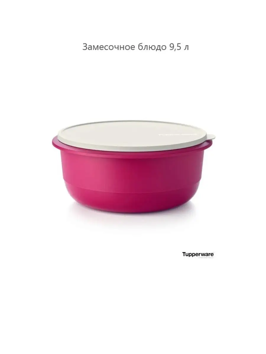 Замесочное блюдо 9,5 л Tupperware 25364432 купить за 2 923 ₽ в  интернет-магазине Wildberries