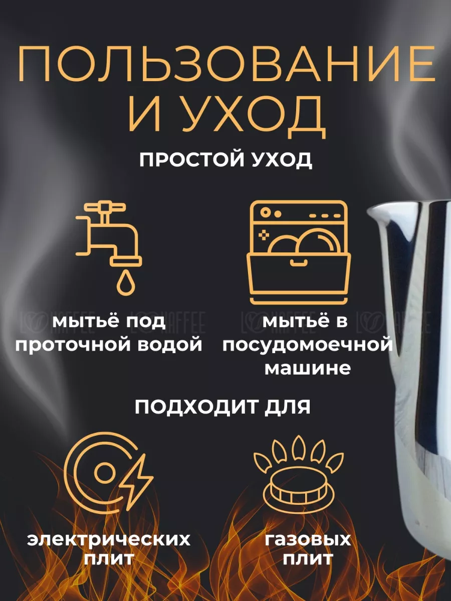 Питчер для молока - 350 мл L Kaffee 25402553 купить за 484 ₽ в  интернет-магазине Wildberries