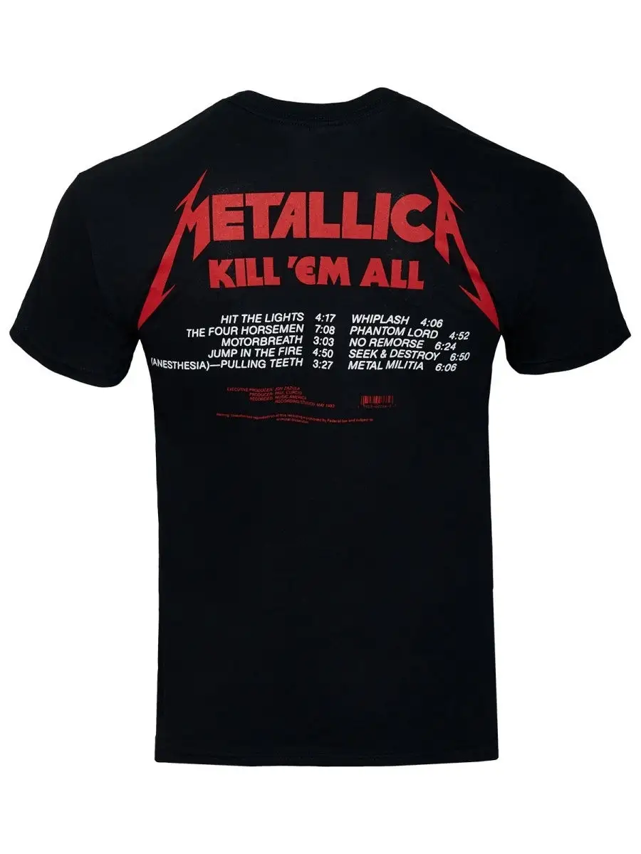 Metallica Kill Em All Tracks Official Rock Off 25433641 3 092 Wildberries