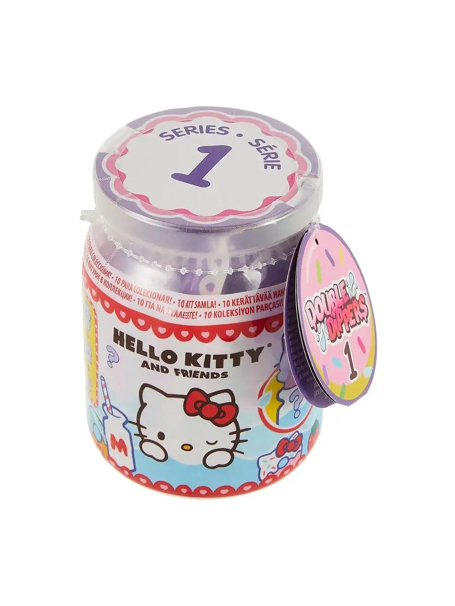 Набор-сюрприз Hello Kitty Double Dippers в непрозрачной упаковке  (проявляющийся в воде) Sanrio 25460391 купить в интернет-магазине  Wildberries