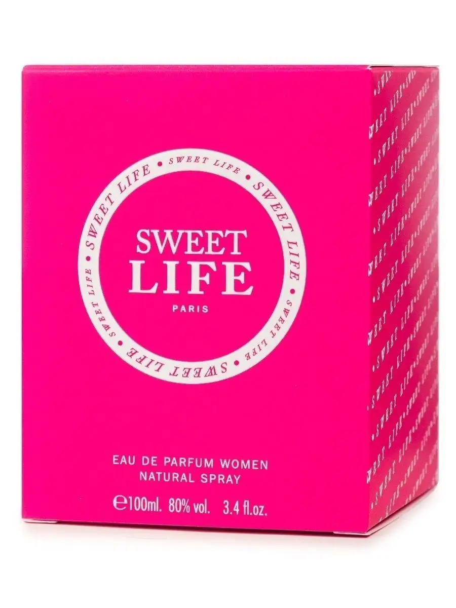 Парфюмерная вода женская Sweet Life GEPARLYS PARFUMS PARIS 25545086 купить  в интернет-магазине Wildberries