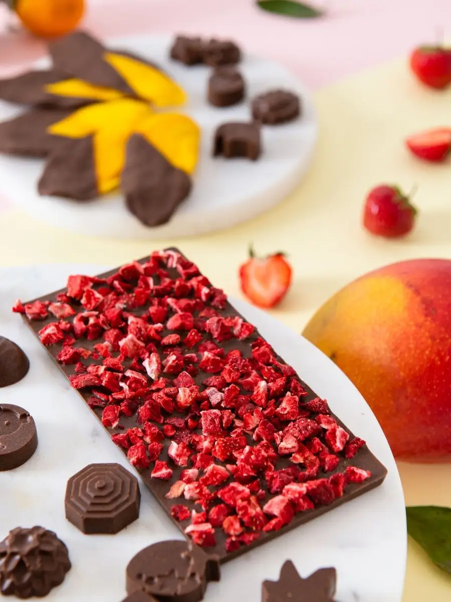 Ягоды и Фрукты сублимированные, Набор 6 Fruits chocoset 25580406 купить в  интернет-магазине Wildberries