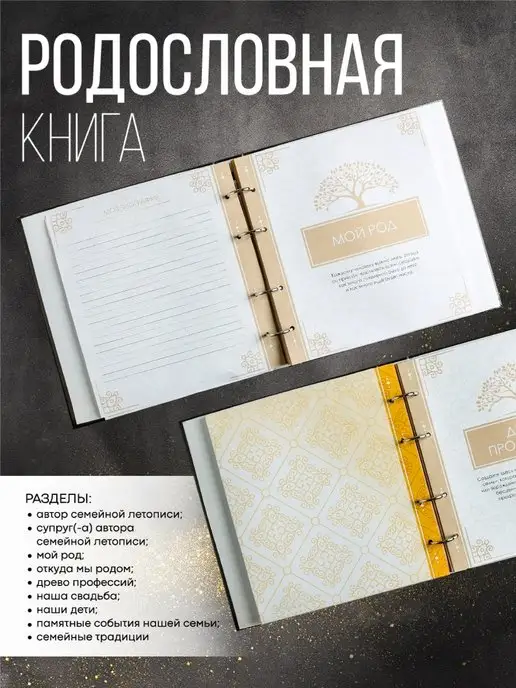 Сималенд Родословная книга 'Семейная' - семейный фотоальбом, вариант, фото 2