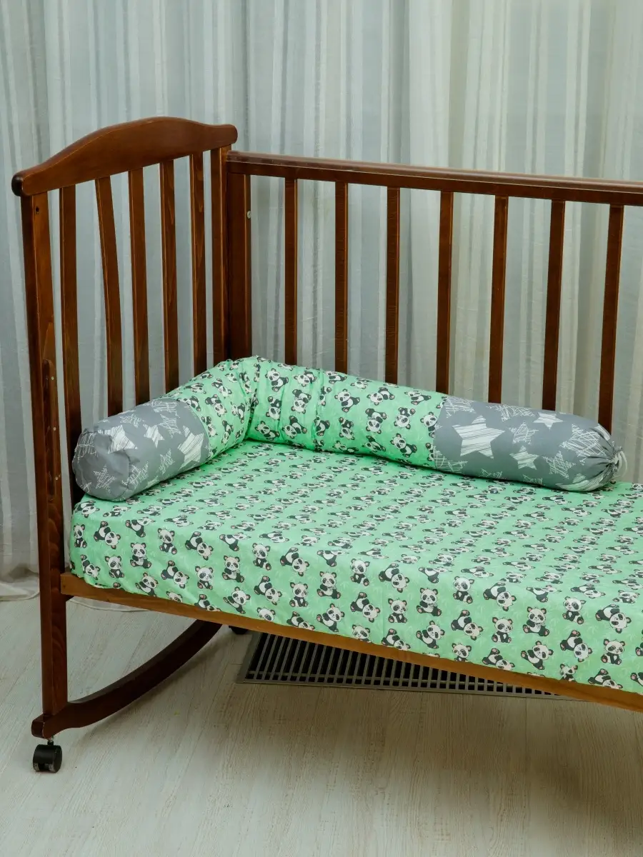 Валик в детскую кроватку - Купить валик-подушку в кроватку новорожденного | SmeTanya