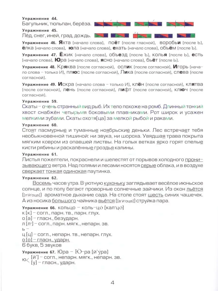 Фонетический разбор слова Грамотей 25650948 купить за 136 ₽ в  интернет-магазине Wildberries