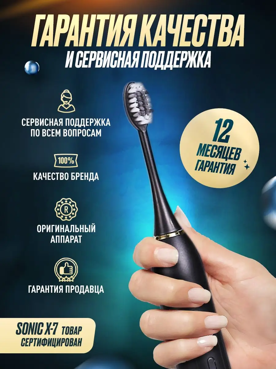 Электрическая зубная щетка премиум VeraCare 25679510 купить за 469 ₽ в  интернет-магазине Wildberries