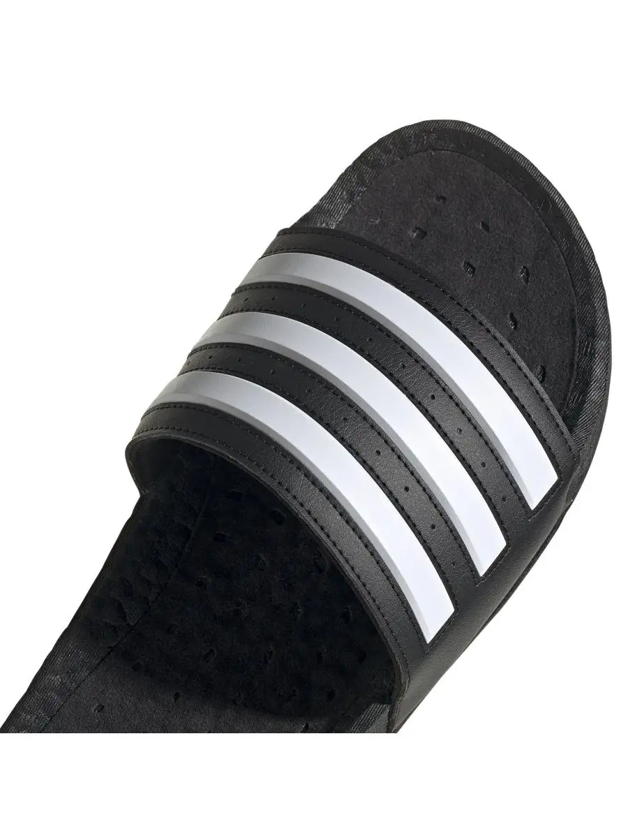 Adilette boost slides black best sale