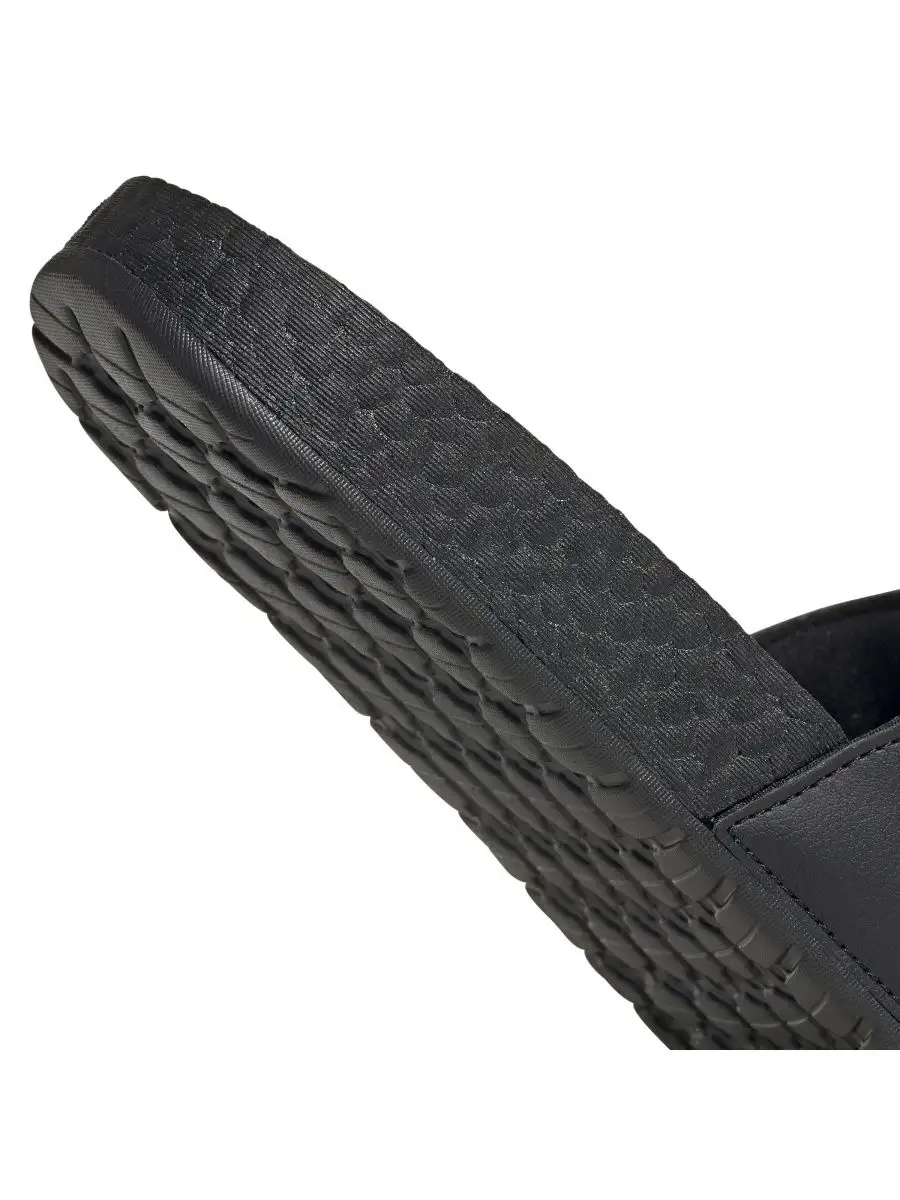 Adidas adilette boost slides triple black best sale