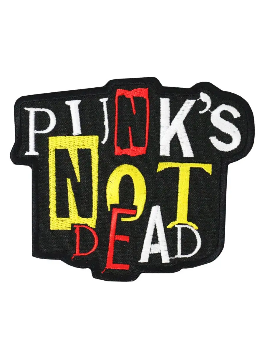 Нашивка Punks not Dead RockMerch 25729785 купить в интернет-магазине  Wildberries