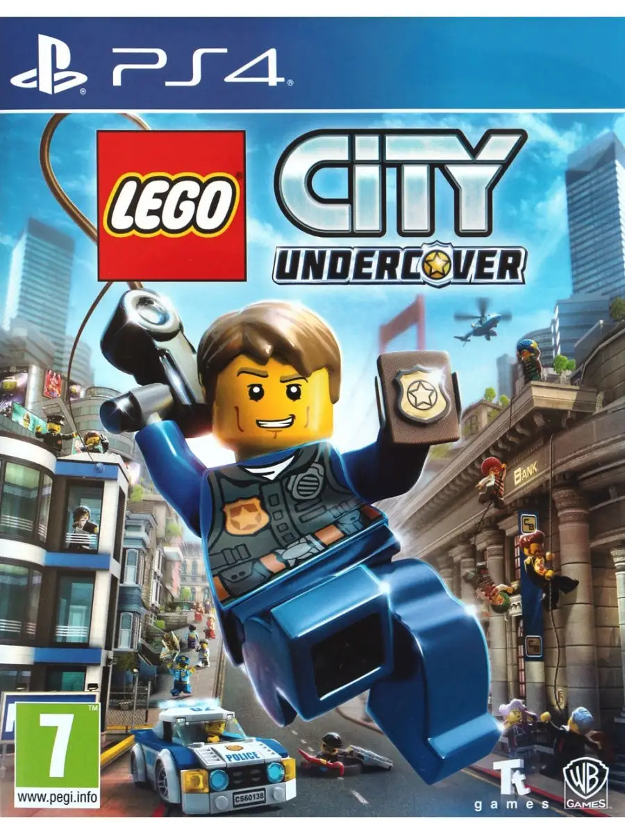 LEGO City: Undercover (PS4, русская версия) WB Games 25818025 купить за 1  632 ₽ в интернет-магазине Wildberries