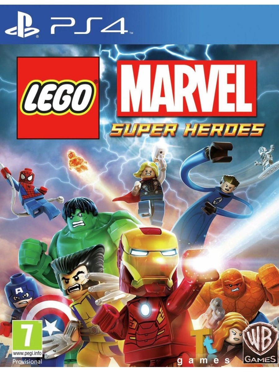 LEGO Marvel Super Heroes (PS4) WB Games 25818227 купить за 1 532 ₽ в  интернет-магазине Wildberries