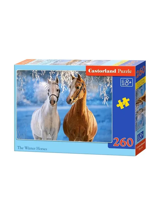 Castorland Пазл детский 260 деталей Лошади зимой, вариант