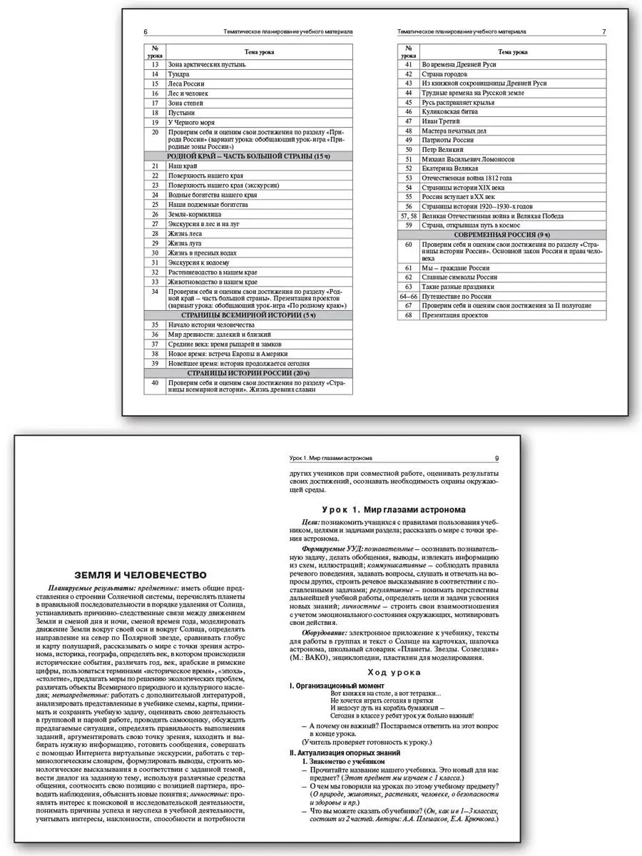 Поурочные разработки по Окружающему миру. 4 класс ВАКО 25893240 купить за  442 ₽ в интернет-магазине Wildberries