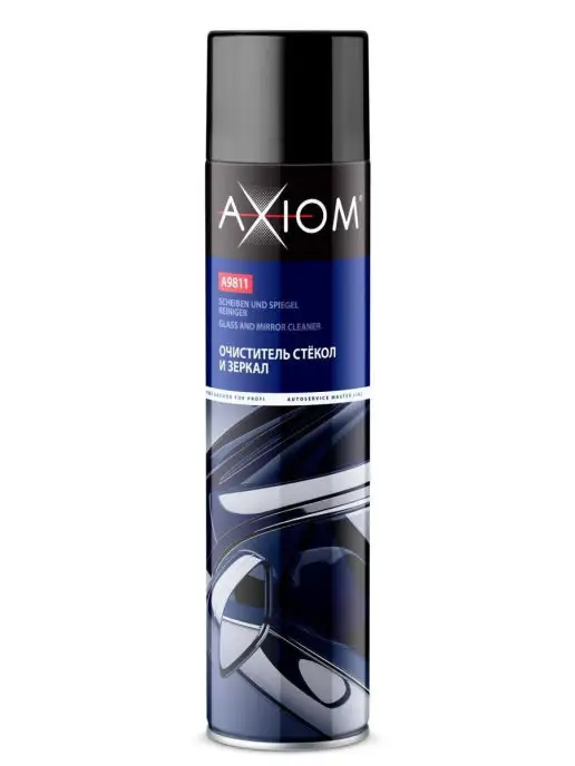 AXIOM A9811 Очиститель стекол и зеркал пенный 800мл, 800 мл, фото 2
