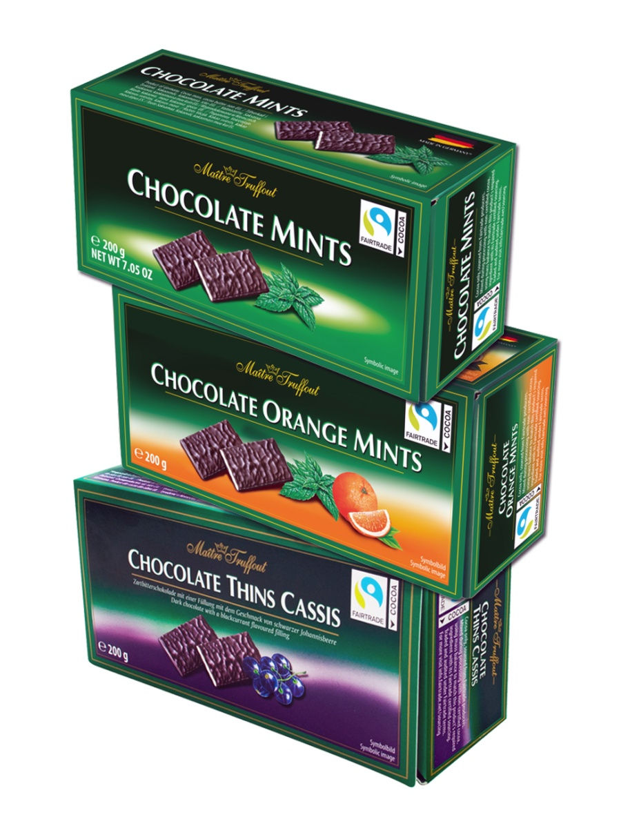 РљРѕРЅС„РµС‚С‹ Maitre Truffout Chocolate Mints 200