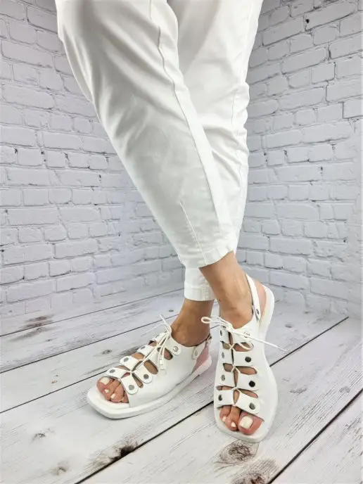 Guard-shoes Босоножки, белый, фото 4