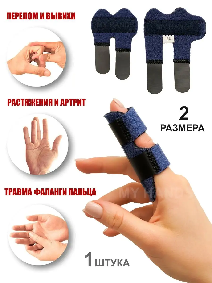 Бандаж на большой палец руки, на пястно-фаланговый сустав П-4, Реабилитимед (Украина)