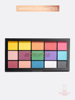 Палетка теней для век, для глаз RELOADED Marvellous Mattes Revolution Makeup 26022478 купить за 784 ₽ в интернет-магазине Wildberries