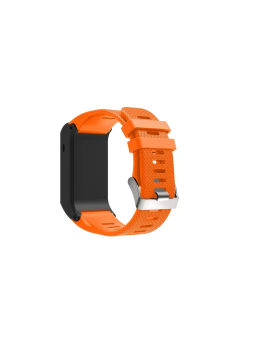 MyPads Сменный ремешок из силикона для Garmin vivoactive HRM, оранжевый, фото 2